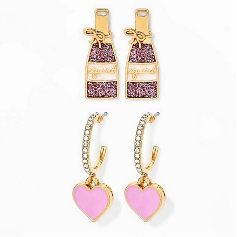 Baublebar Yes Way Rosé Earring Set Sugarfix BN